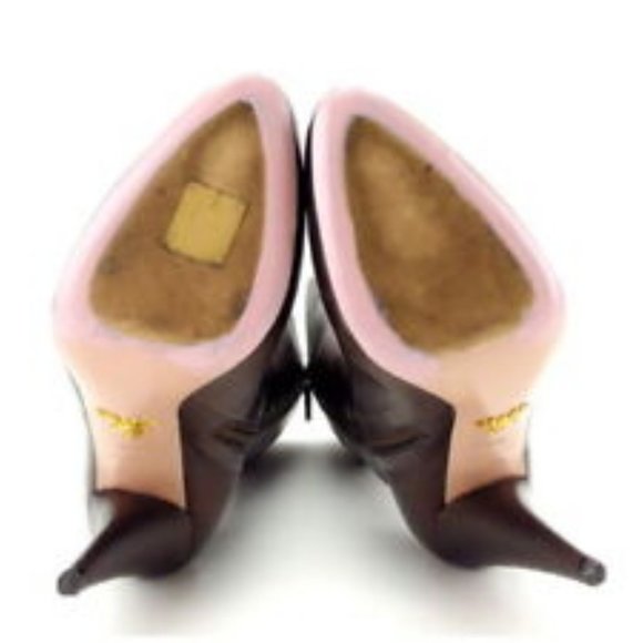 PRADA Boot Long Bronze Authentic - Picture 4 of 6